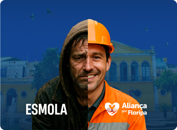 Por que não dar esmola